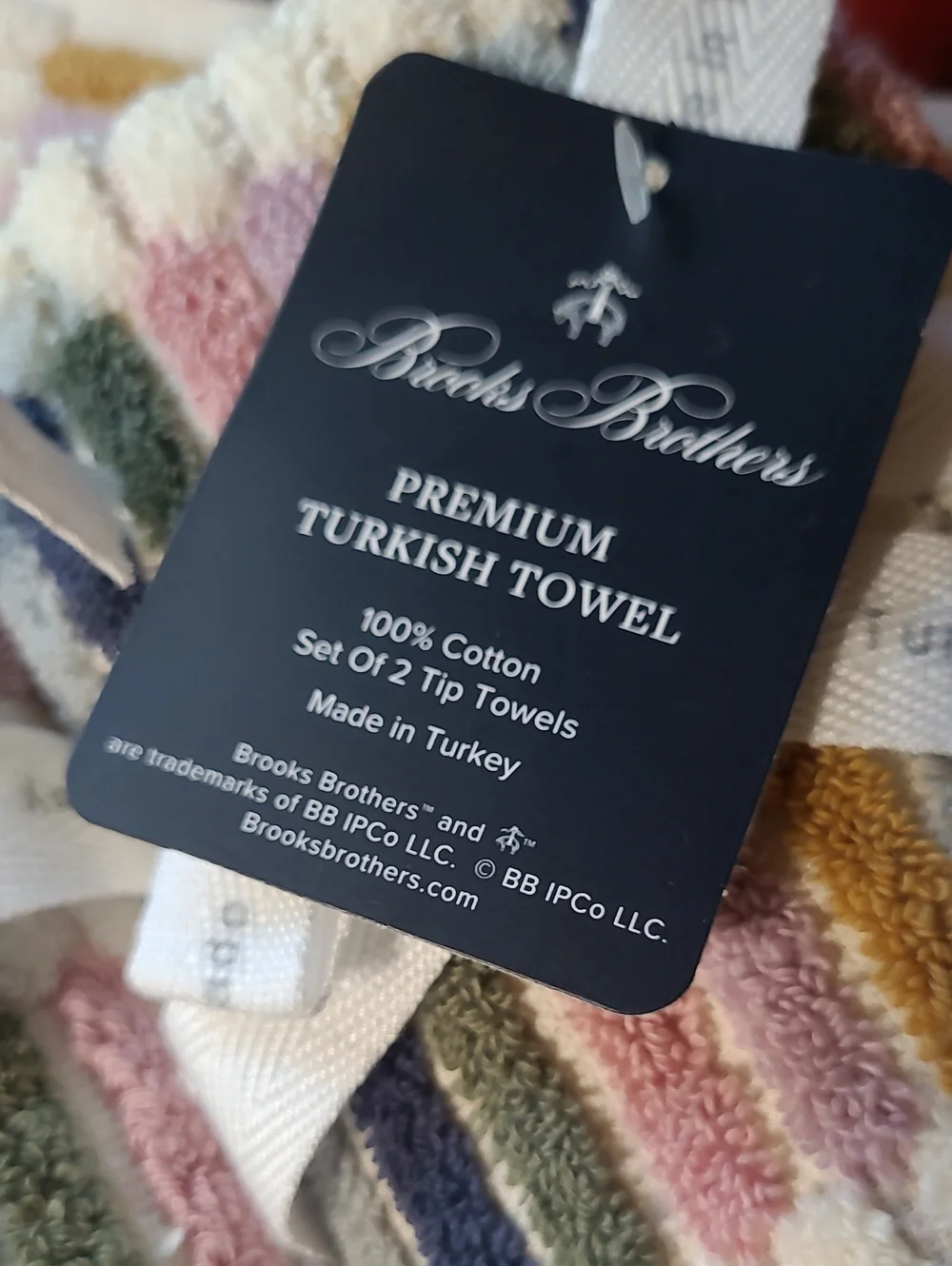 Brooks Brothers Multicolor Turkish Towel Set